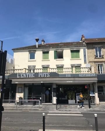L'Entre-Pots Hotel Sartrouville Bagian luar foto